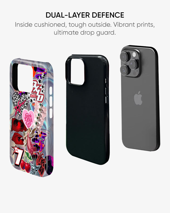 "Girls Don't Cry" Armoured Case