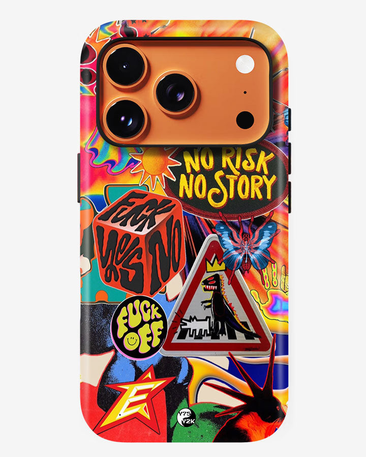 "No Risk No Story" Armoured Case