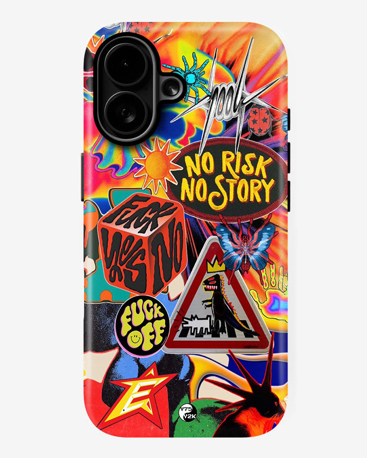 "No Risk No Story" Armoured Case