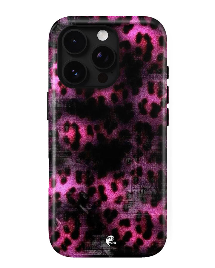 "Pink Leopard Y2K" Armoured Case