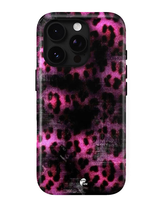 "Pink Leopard Y2K" Armoured Case