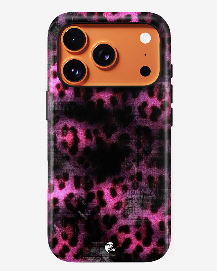 "Pink Leopard Y2K" Armoured Case