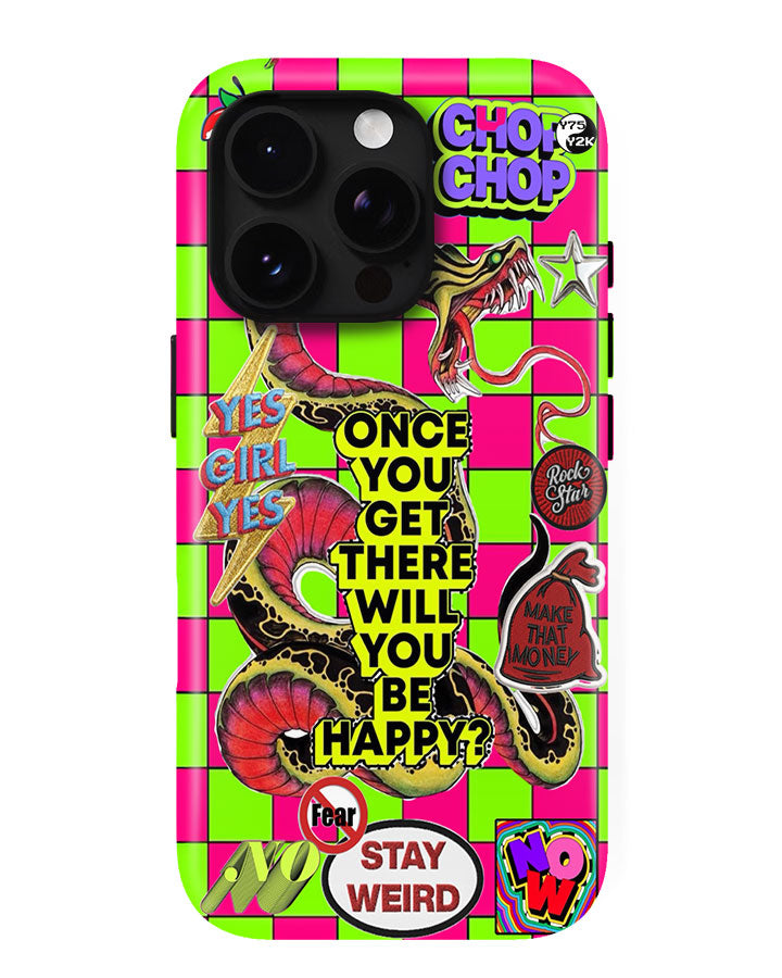 "Stay Weird" Armoured Case