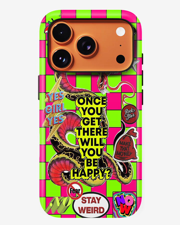 "Stay Weird" Armoured Case