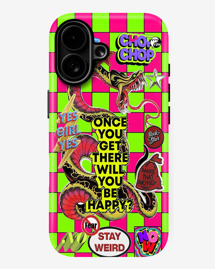 "Stay Weird" Armoured Case