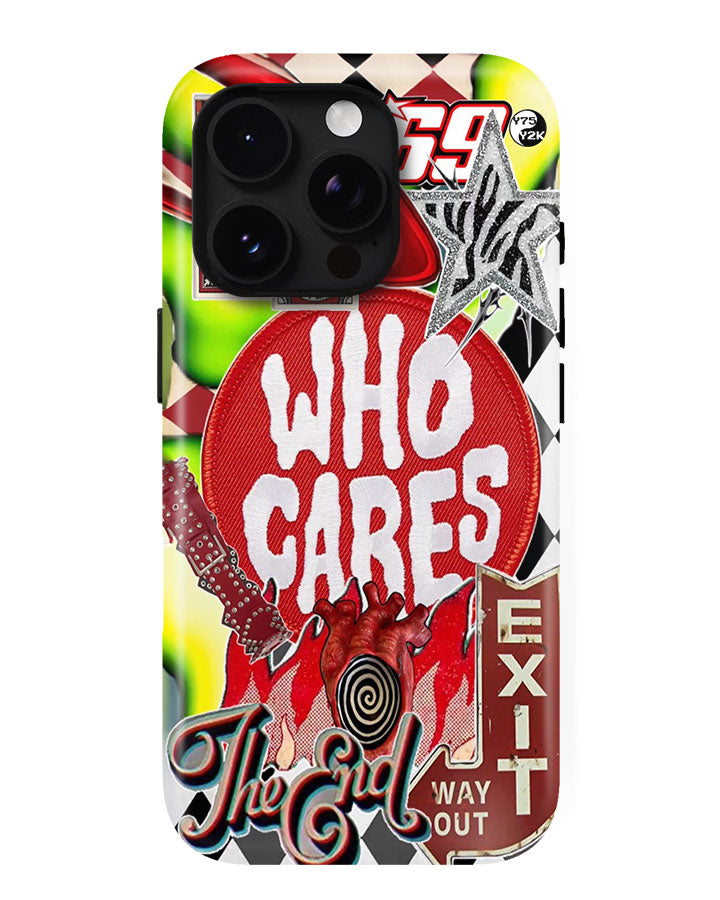 "Who Cares" Armoured Case