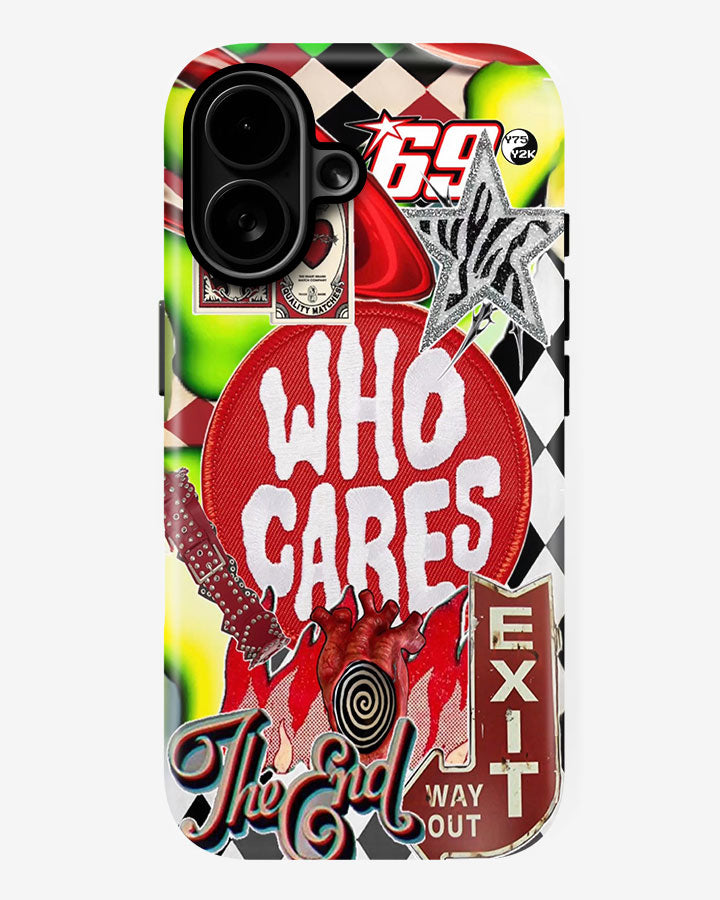 "Who Cares" Armoured Case