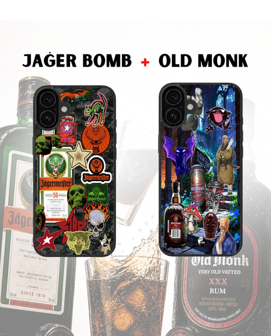 Jagerbomb & Old Monk