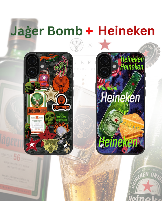 Jagerbomb & Heineken